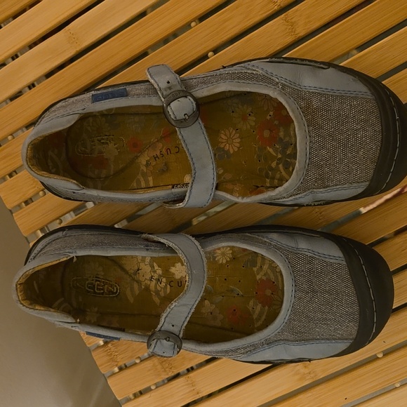 Keen ice blue suede Mary Janes - Picture 4 of 8